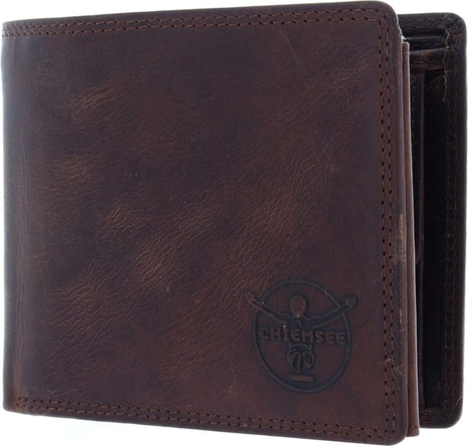 CHIEMSEE Leren Portemonnee Dalian Wallet Brown Bruine