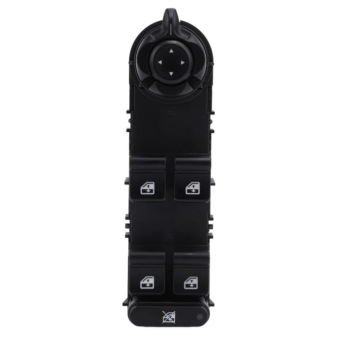 Bestuurderskant Elektrisch Raam Schakelaar Snelle Reactie 156106393 Raamheffer Schakelaar voor Giulietta 940 2010‑2020 black
