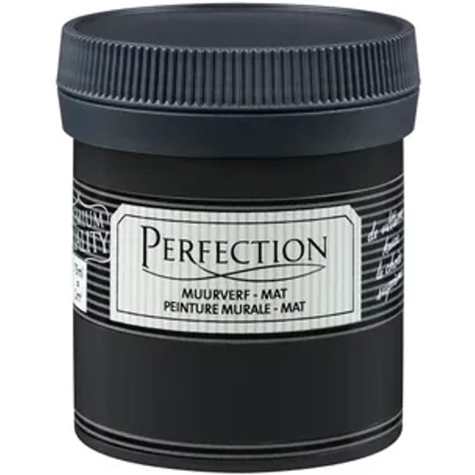 Perfection Ultradekkend Verftester - Mat - Zwart - 75ml