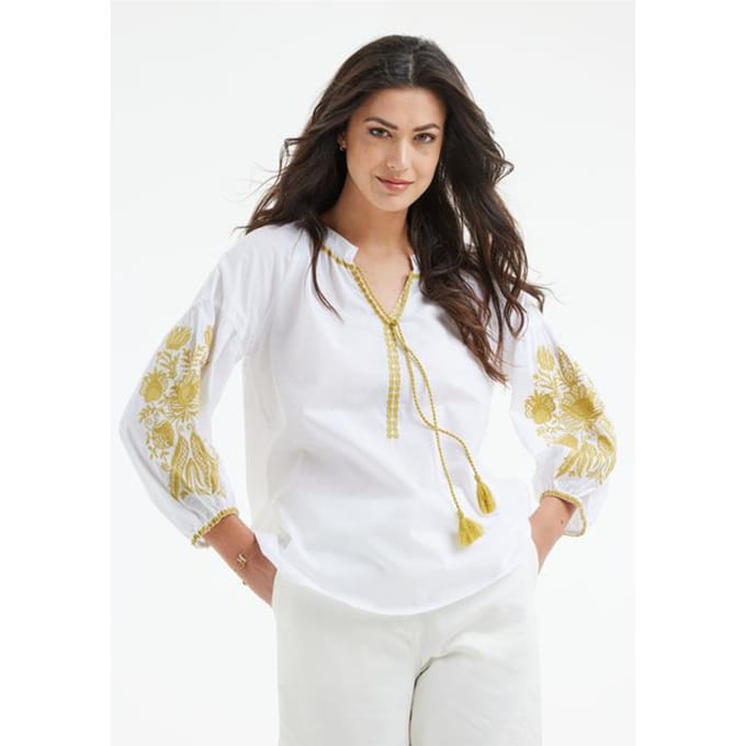 DIDI Blouse Jaipur White Taglia: 34 | Maglie a manica lunga Outlet | Donna | Bianco