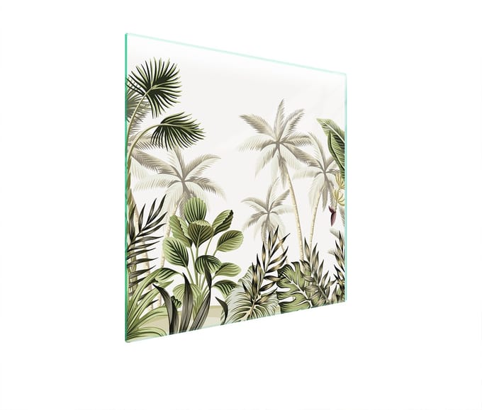 TMK ArtDeko - Snijplank - 50x52 cm - Glas - Beschermpaneel