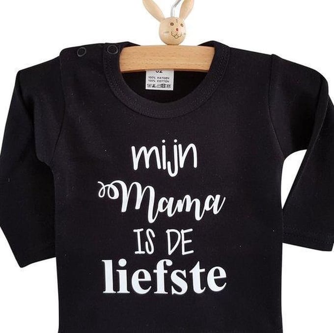 romper baby tekst mijn mama is de liefste eerste moederdag
