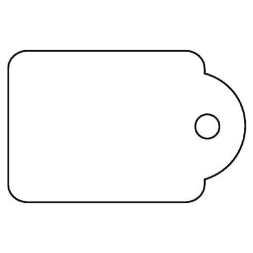 Label Apli karton nr 389 18x29mm wit 1000 stuks