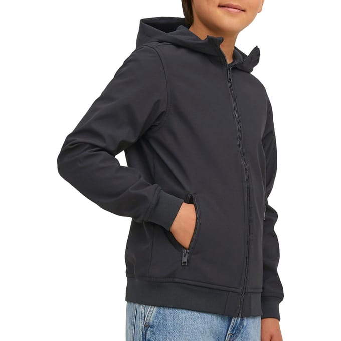 JACK & JONES JUNIOR - JJEBASIC SOFTSHELL HOOD NOOS JNR Jongens Jas