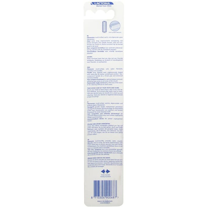 Lactona iQ+ Soft - Tandenborstel - Extra zacht - 1 stuks