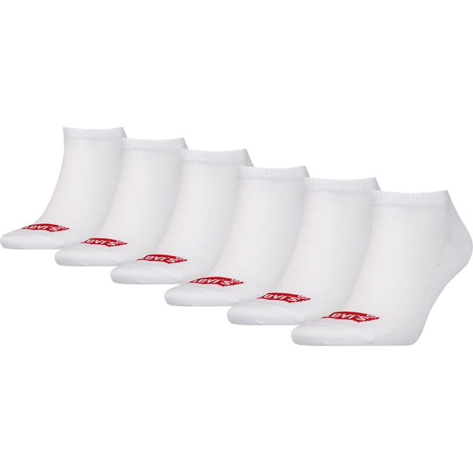 Sokken van katoenmix in set van 6 model 'LOW CUT LOGO COTTON 6P'