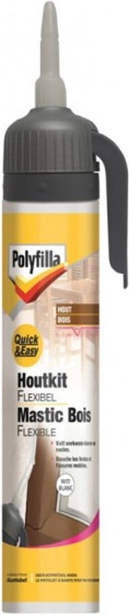 Polyfilla Quick & Easy Houtkit Wit 300 Gr