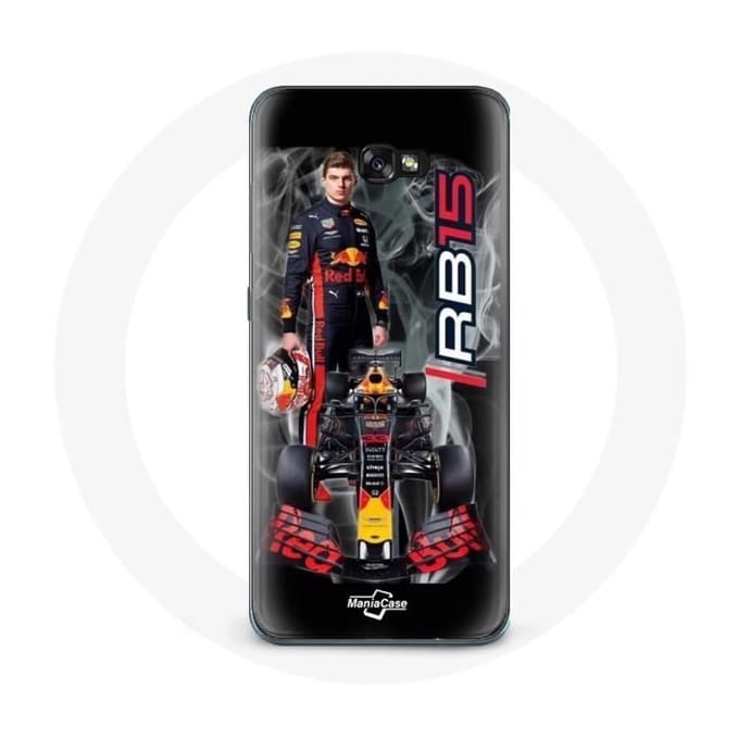 Case voor Samsung Galaxy A3 2016 Formule 1 Max Verstappen F1 Driver Red Bull 15