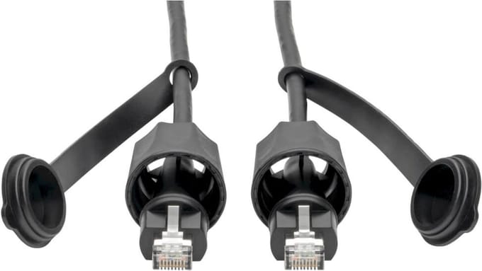 Tripp Lite N206-PC33-IND netwerkkabel 10 m Cat6 Zwart