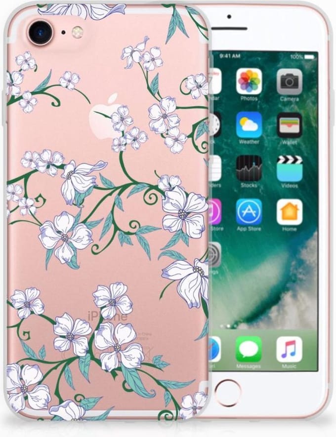 iPhone SE 2022 | SE 2020 | 8 | 7 Uniek TPU Case Blossom White