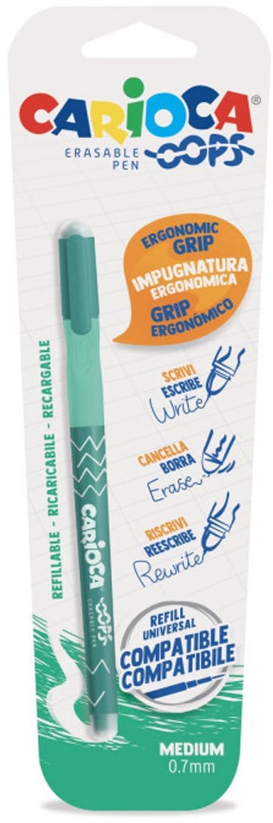 Carioca 43036/04 gelpen Afgetopte gelpen Medium Groen 1 stuk(s)