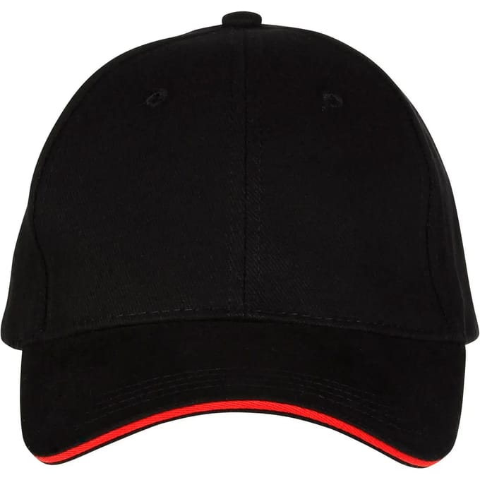 6-panel pet Black & Match