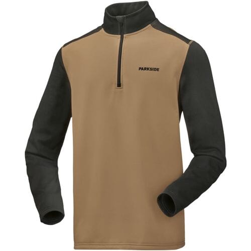 PARKSIDE Heren thermo trui (Beige/zwart, S)