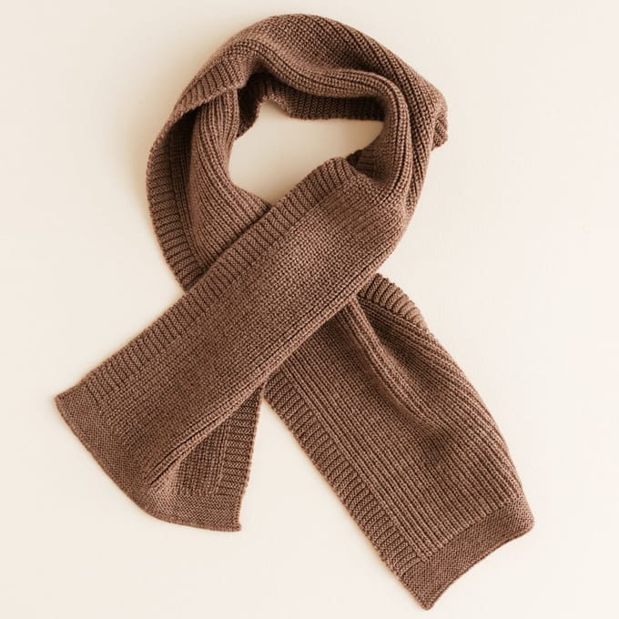 HVID sjaal Gustave mocha 1-6 jr
