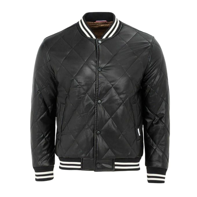 Firetrap Heren Snap Bomberjack (Zwart)