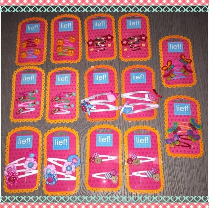 Lief Lifestyle! Mooi Haaraccesoires pakket! Haarspeldjes!