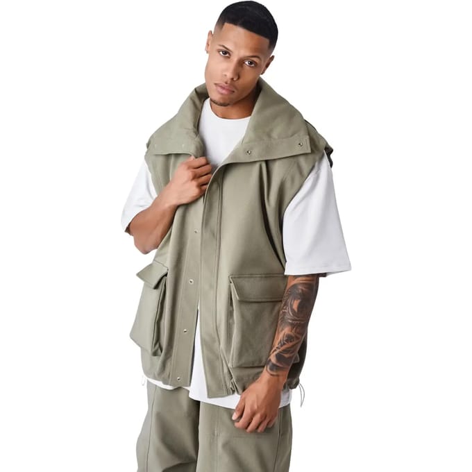 Oversize vest met zakken Project X Paris