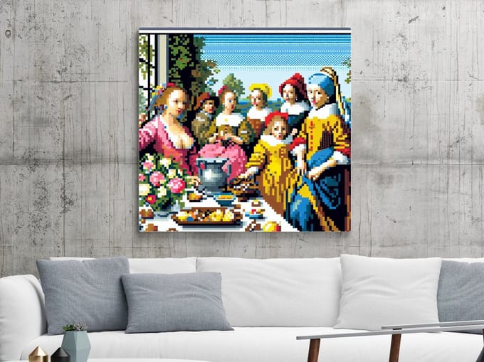 Kunstprint | Wanddecoratie | Dibond | 50 × 50 cm