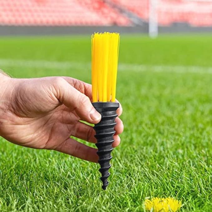 Gras Markering Tufts - Inschroefbare Grondmarkering in Zes Kleuren - 25 Stuks