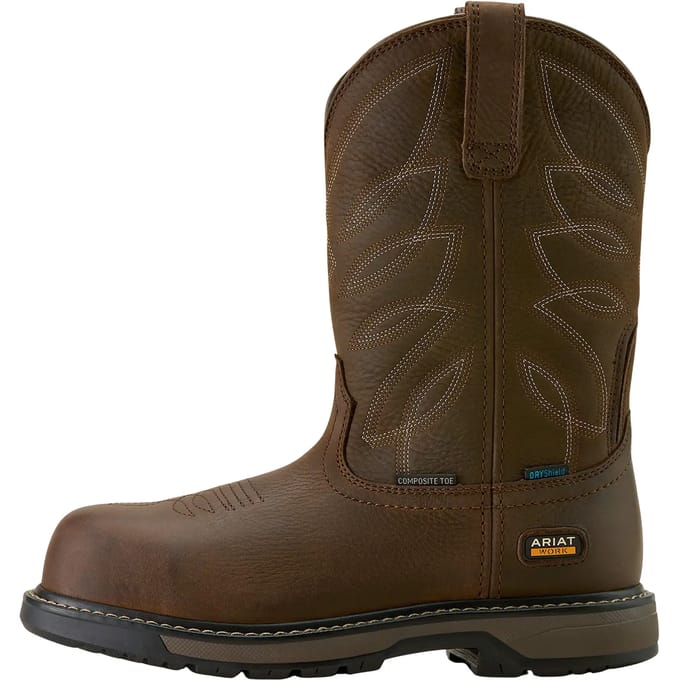 Leren veiligheidslaarzen dames Ariat Riveter Pull-On Waterproof Composite Toe