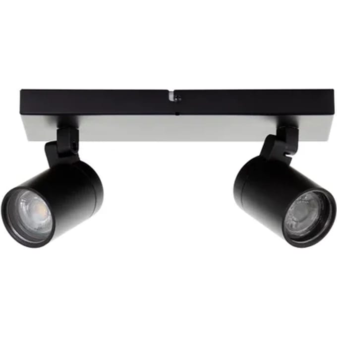 Aquavive Plafondspot Irminio Zwart 2xgu10 5w