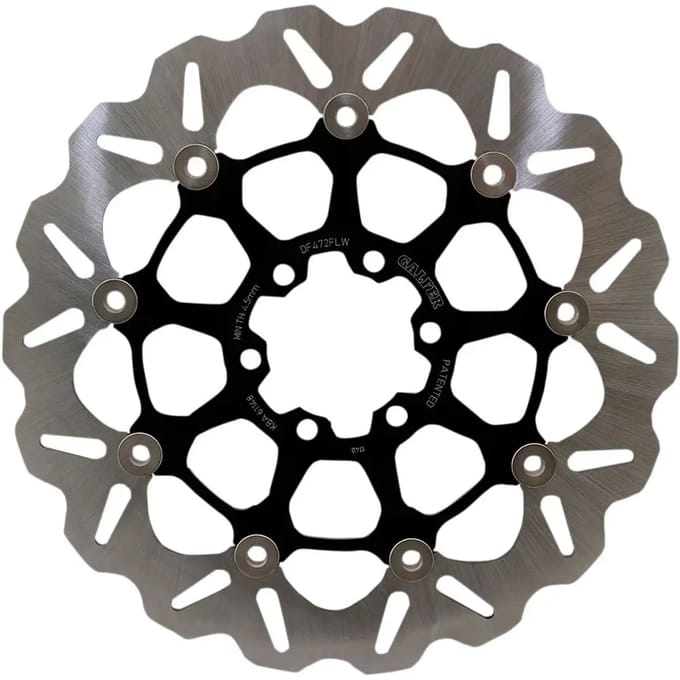 Zwevende motorfiets remschijf Galfer Wave 298x5 mm