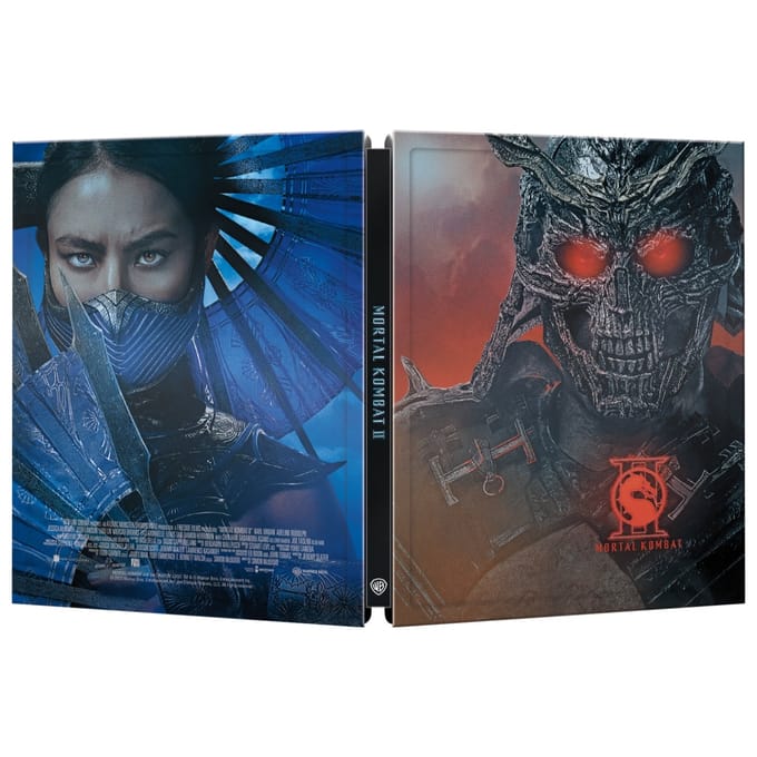 Mortal Kombat II - 4K UHD + blu-ray - Steelbook - Import