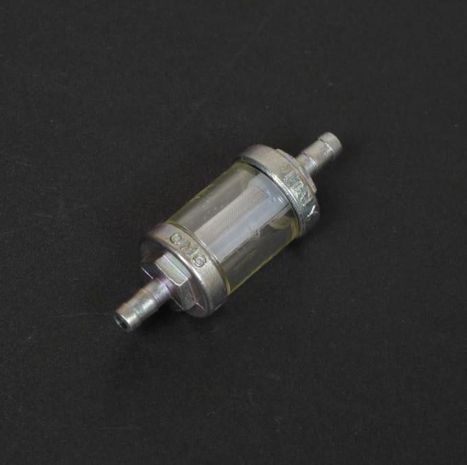 OMG-benzinefilter voor Chinese scooter 50 scoot 6 mm nieuw