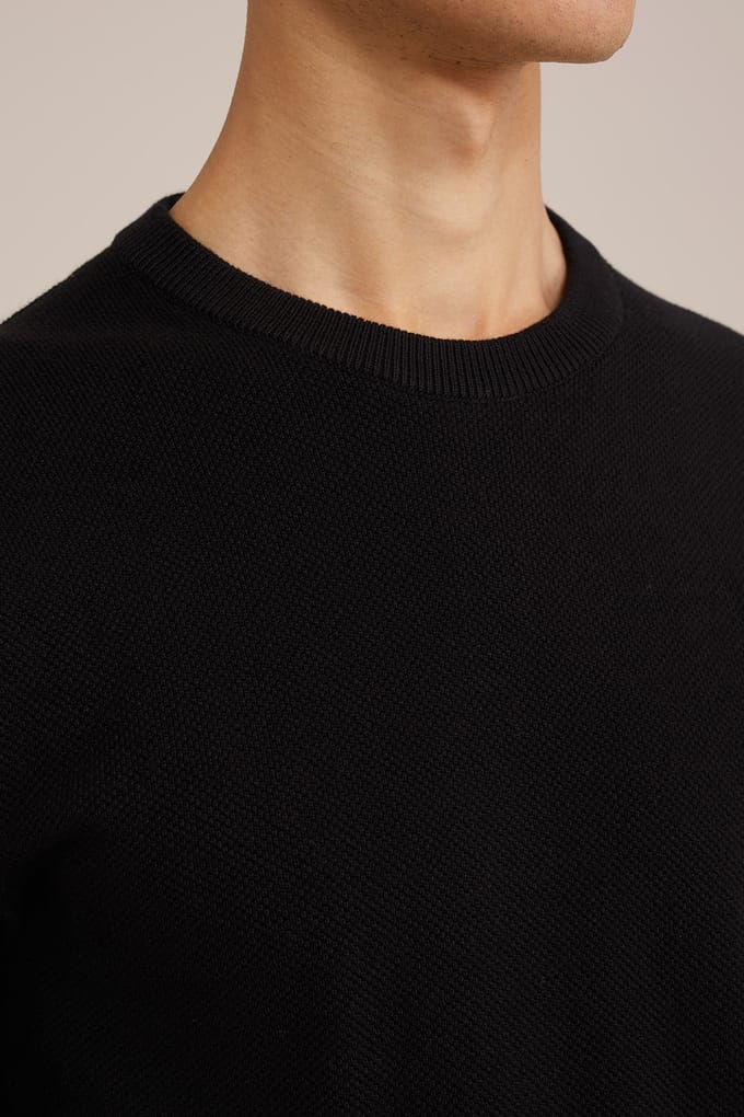 We Fashion Pullover Black Größe: S | Pullover Outlet | Herren | Schwarz