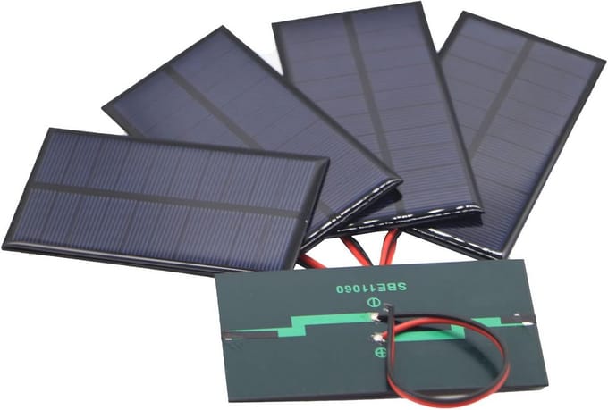 Kleine 5V Zonnepaneel voor Opladen en Elektronica
