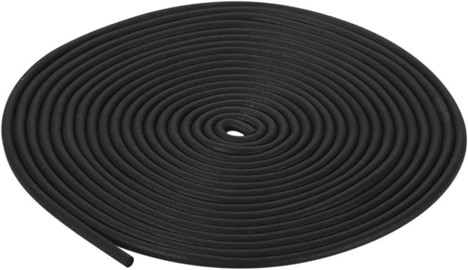 Foam Sealing Strip van 2.5 mm Diameter en 8 m Lengte van EPDM Rubber voor DIY, Lagers, Pads en Creatieve Projecten