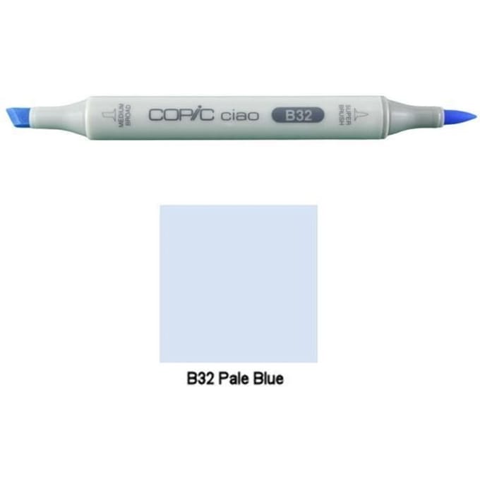 Copic Ciao Marker B32 Pale Blue