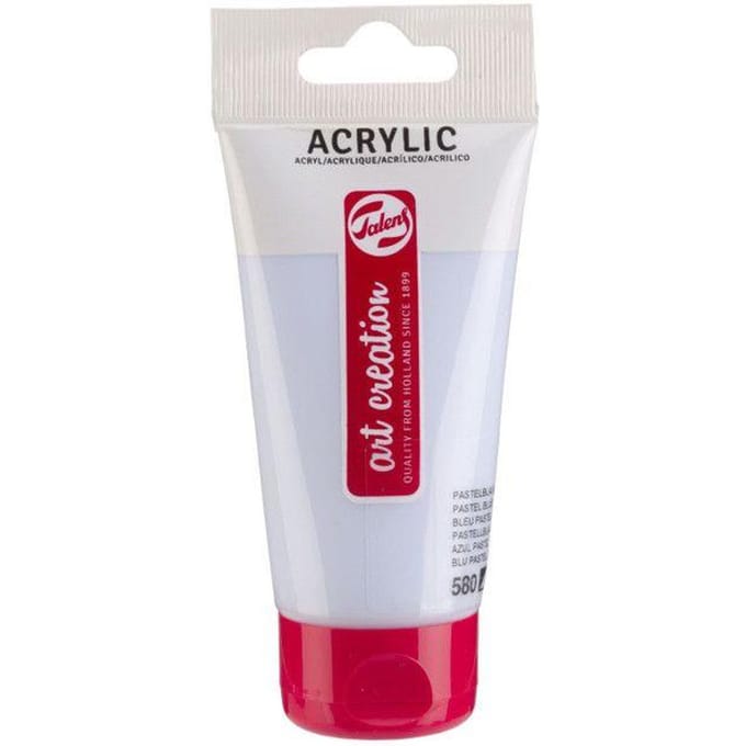 Tube de peinture acrylique Art Creation Talens 75ml bleu pastel bleu