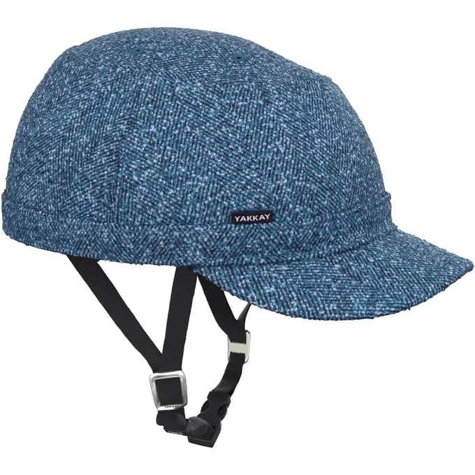 Cover voor Yakkay helm - Paris Ocean Tweed - medium
