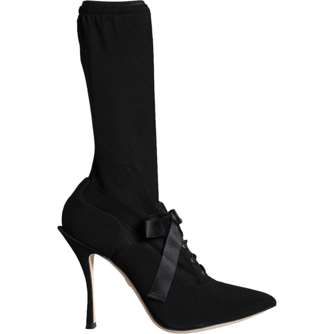 Hoge Hakken Veterschoenen