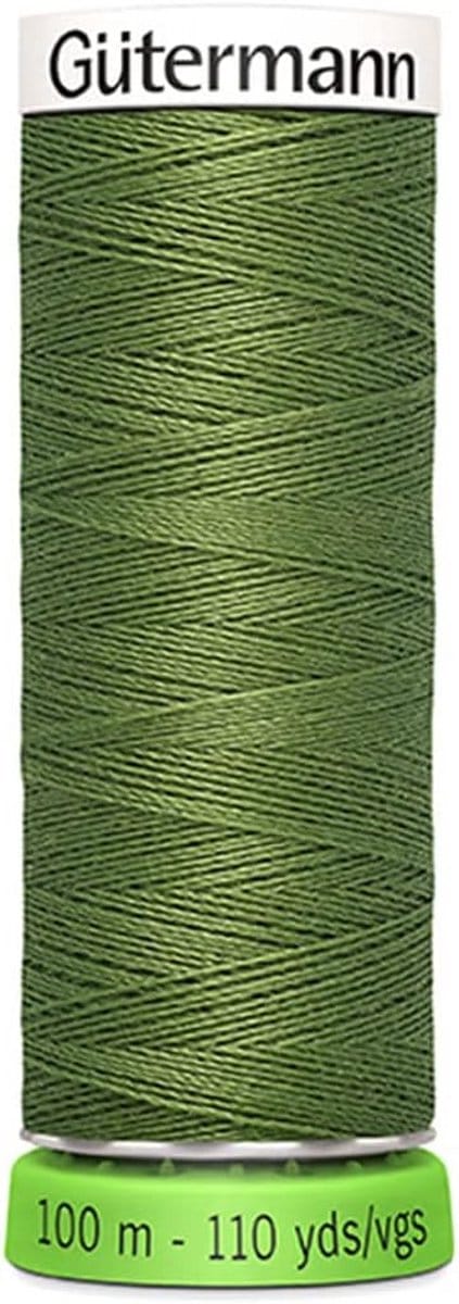 Polyester naaigaren voor naaimachine en handwerk, 100 meter, Groen