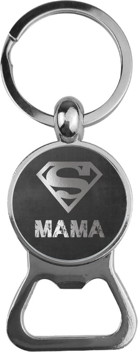 Bieropener Glas -  Super Mama