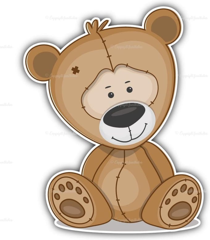 geboortebord teddybeer