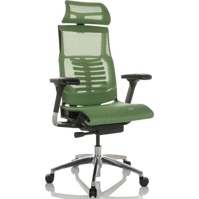 Bureaustoel / Directiestoel POFIT GEN2 Netstof groen hjh OFFICE
