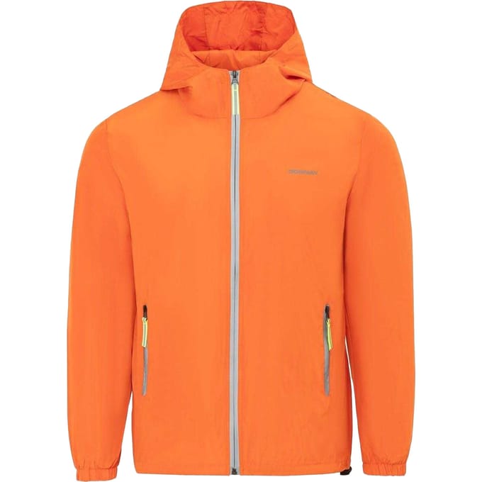 Donnay Heren Lichtgewicht Jas met Capuchon (Oranje)