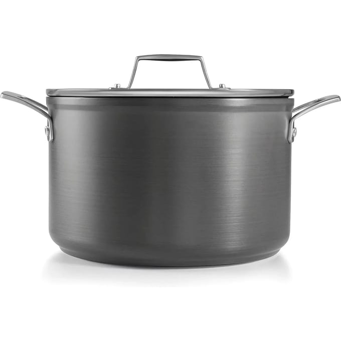 Geanodiseerde aluminium pot met deksel Lacor