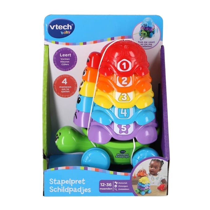 Vtech Stapelpret Schildpadjes Interactief speelgoed