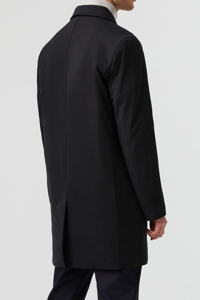 AlphaTauri Ata Otemo V1.c1.03 Trenchcoat Black Größe: S | Trench Coats Outlet | Herren | Schwarz