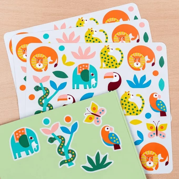 Stickers Rex London Wild Wonders (x3)