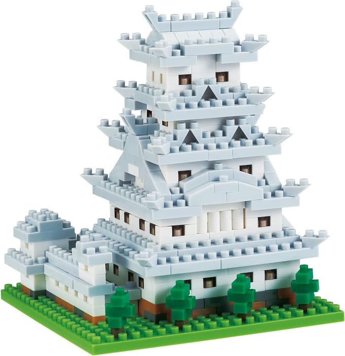 Miniatuur Bouwset Kasteel Himeji - Nanoblocks Compatibel