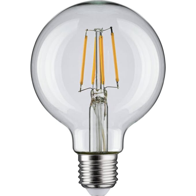 Filament 230 V LED Globe G80 E27 470lm 4,8W 2700K Helder
