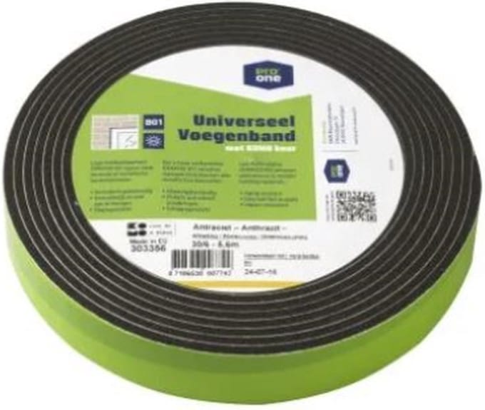 Compriband Pro One 10m. 15x3 voeg 3-4/7mm