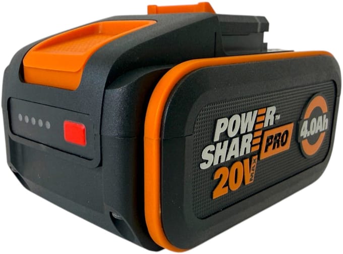 Worx Batterij Powershare Pro Wa3644 - Lithium-ion - 20v - 4,0ah - Oplaadbaar