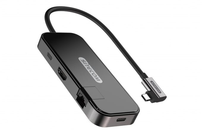 Sitecom CN-394 USB-C to HDMI + GLAN Adapter