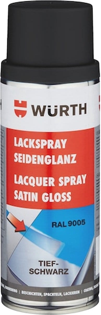 Wurth - Lakspray zwart